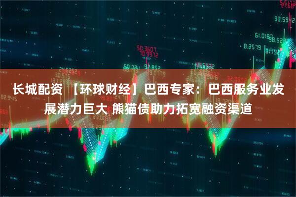 长城配资 【环球财经】巴西专家：巴西服务业发展潜力巨大 熊猫债助力拓宽融资渠道