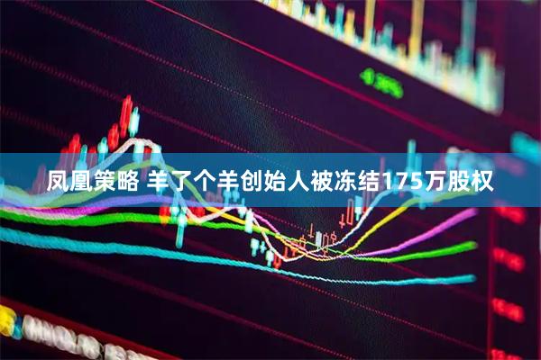 凤凰策略 羊了个羊创始人被冻结175万股权