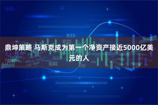 鼎坤策略 马斯克成为第一个净资产接近5000亿美元的人